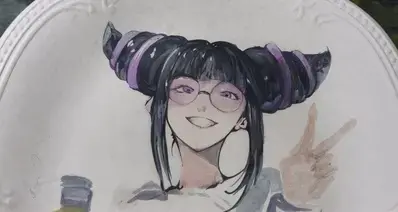 第一次画釉下彩