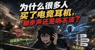 为什么很多人买了电竞耳机，脚步声还是听不清？