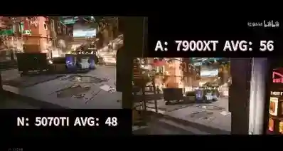 79xt光追 ≥ 5070ti水平，路径追踪用来偷工减料