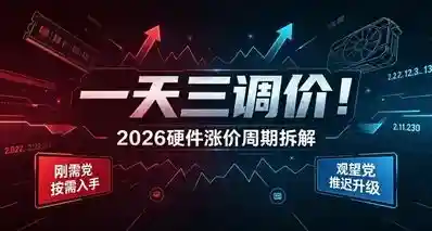 一天三调价！2026硬件涨价周期拆解，刚需/观望党两种方案