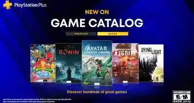 7月PS+二三档游戏阵容公布：《阿凡达：潘多拉边境》《浪人崛起》