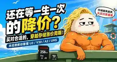 存储越来越贵？带你选出最适合的内存卡，穿越这个存储周期！