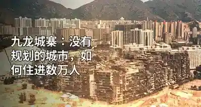 九龙城寨：没有规划的城市，如何住进数万人