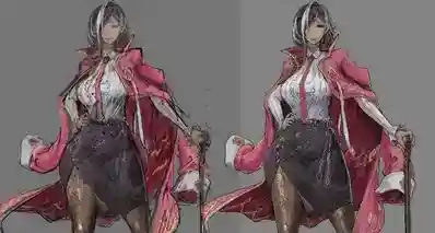 纳尼！一个美少女御姐是这样从草稿变成现在这个样子的！