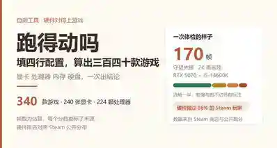 三百四十款游戏的帧数，按一套配置一次算完