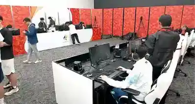Faker 比赛坐 “会议室”，亚运场馆被嘲像网吧