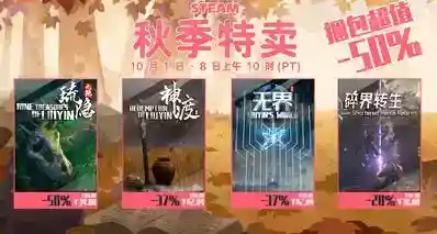 Steam秋促系列捆绑新史低+全年唯四同步捆绑