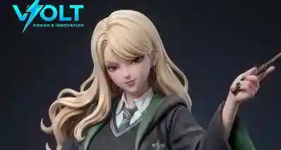 爆款！金发少女娘化马尔福逼真 1/6 手办公开！！