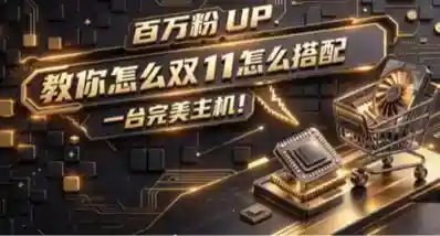 百万粉UP教你如何在双11装出一台完美主机，可无脑抄作业！，