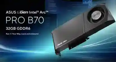 华硕首款Intel Arc专业卡开卖：32GB显存，售价比Intel贵了近一倍